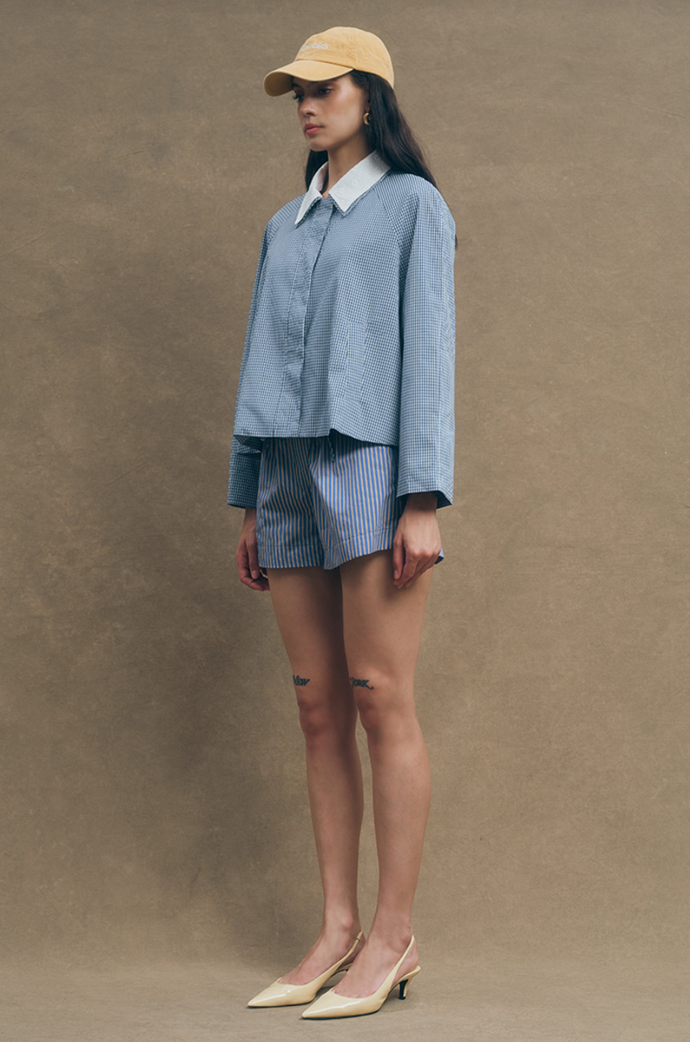 Milton Navy Plaid Jacket - Glamourous Grace