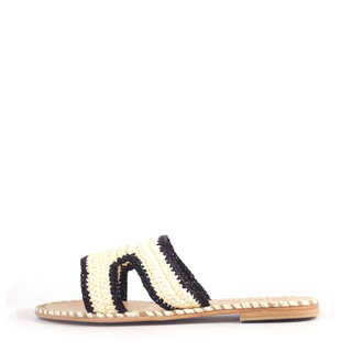 Theo Woven Slides - Glamourous Grace