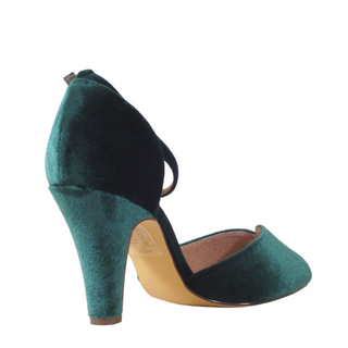 Lola Velvet Heels - Glamourous Grace