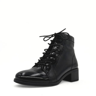 Lazor Lace Up Booties - Glamourous Grace