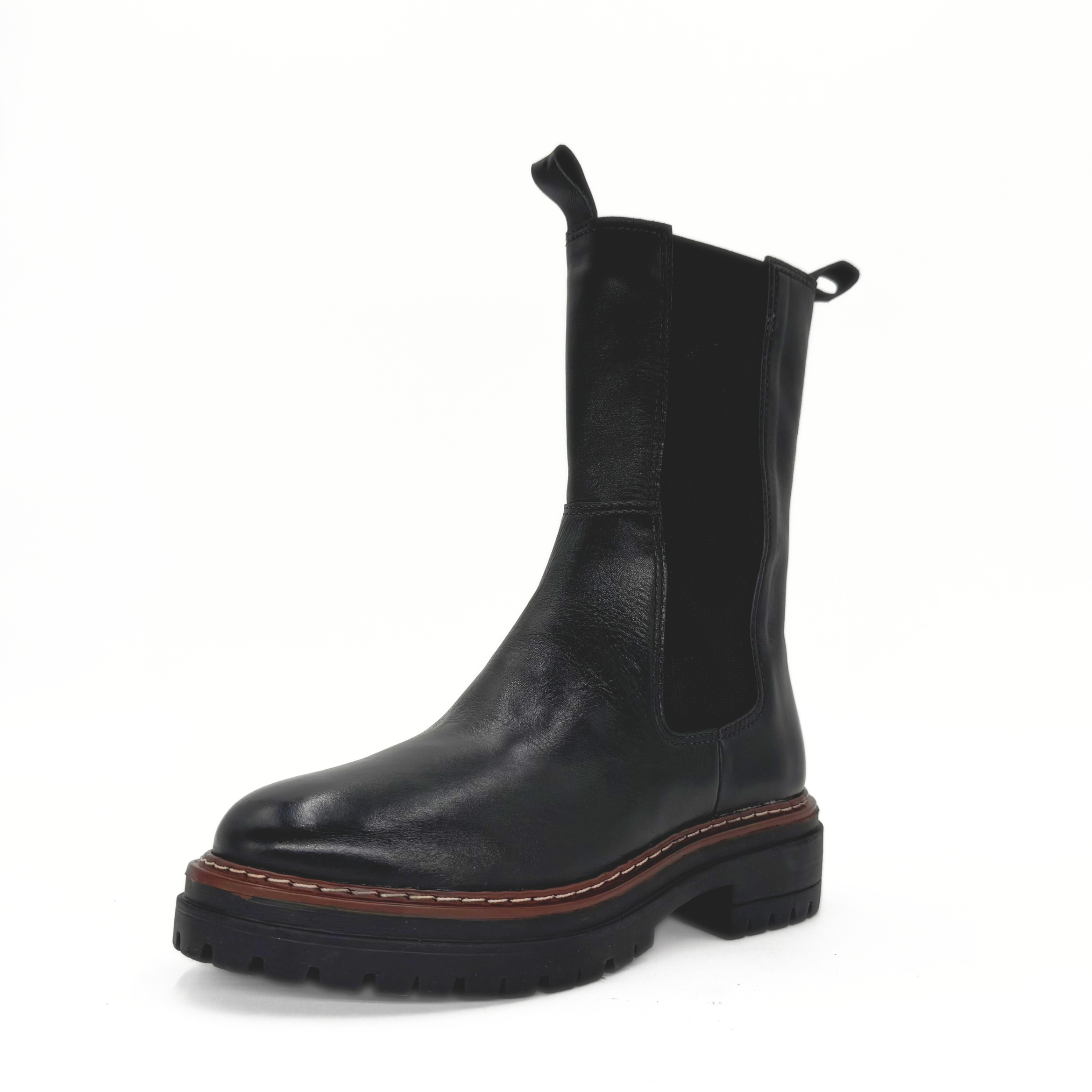Sherry Leather Lugsole Booties