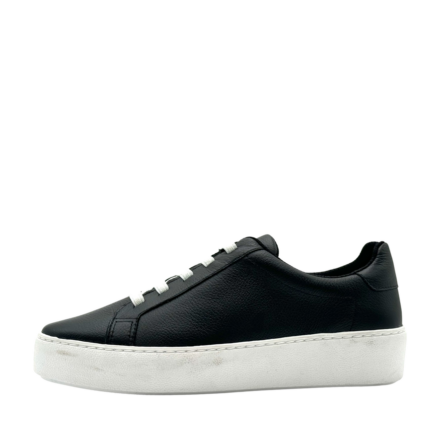 Meloni Leather Tennis Sneakers - Glamourous Grace
