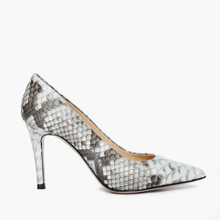 The Queen Natural Pythn Leather Pump Women Shoe - Glamourous Grace