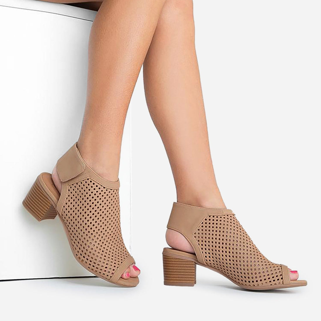 Maddie | Tan Nubuck - Glamourous Grace