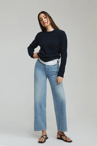 The Cityer Crop Wide Jeans HJ009 - Glamourous Grace