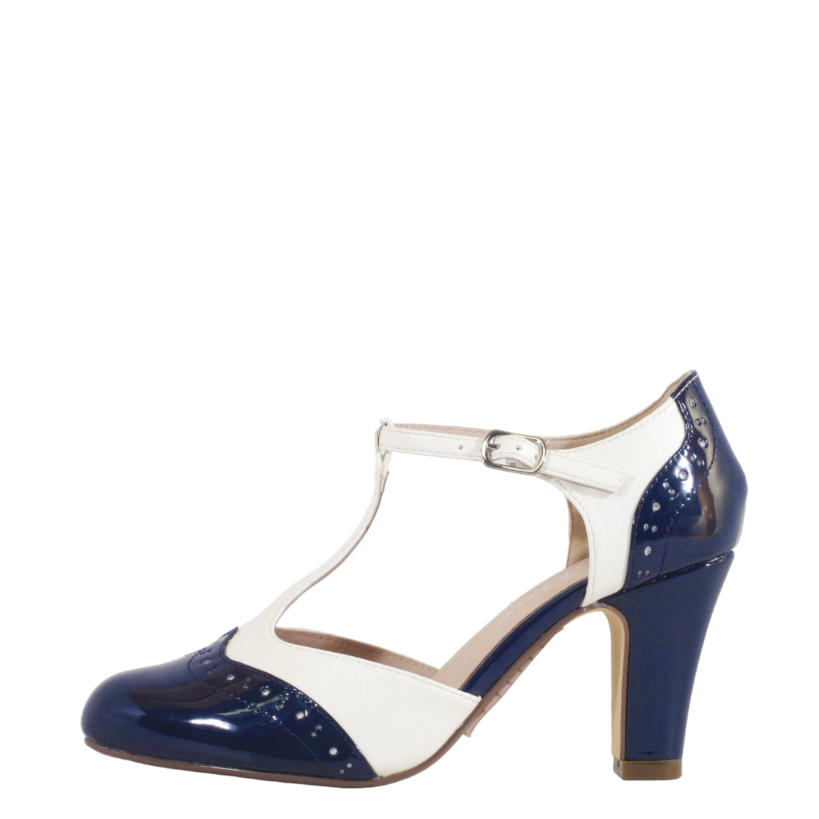 Gatsby II T-Strap Vintage Heels - Glamourous Grace