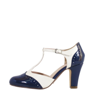 Gatsby II T-Strap Vintage Heels - Glamourous Grace