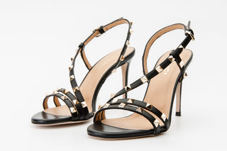 The Bellavista Black Leather Sandal Final Sale! - Glamourous Grace