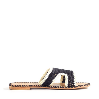 Theo Woven Slides - Glamourous Grace