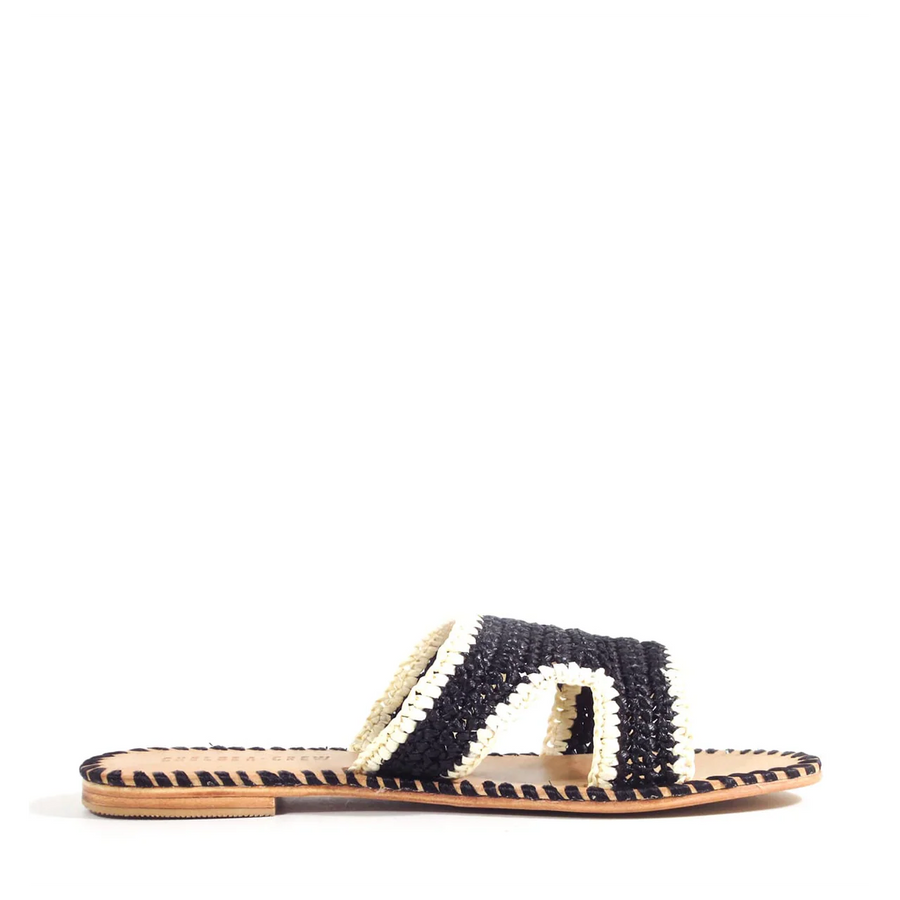 Theo Woven Slides - Glamourous Grace