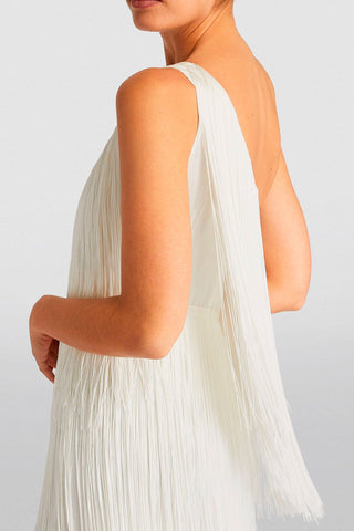 CASCADA DRESS MINI IN WHITE - Glamourous Grace
