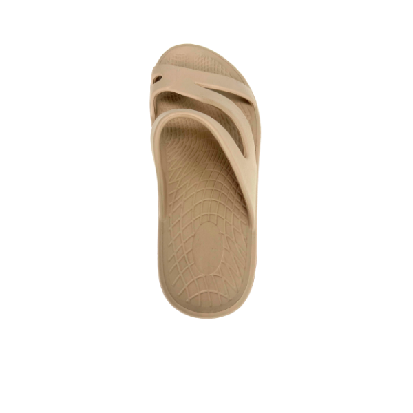 Sovella Active Recovery Sandals Women's PF Slide Beige - Glamourous Grace
