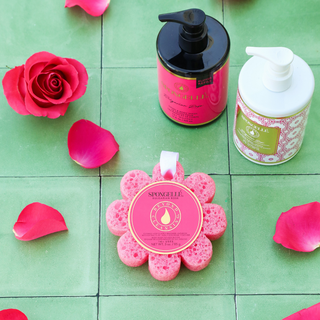 Bulgarian Rose Wild Flower, Body Wash Refill, and Body Lotion Set - Glamourous Grace
