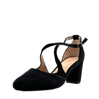 Oren Velvet Mary Jane Heels - Glamourous Grace