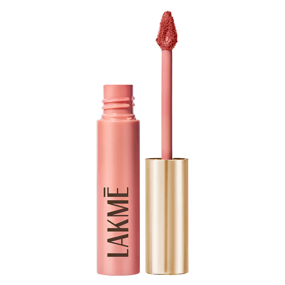 Lakme 9 To 5 Double Duty Lip & Cheek Mousse Matte Lipstick & Soft Blush, Blush Velvet