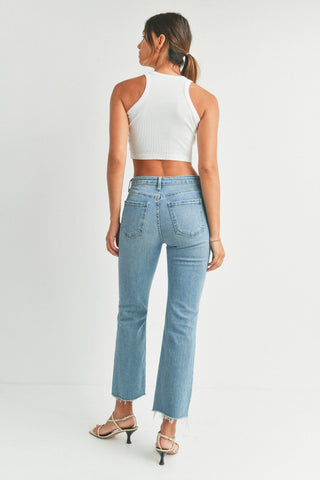 Vana Vintage Cropped Flare Jeans