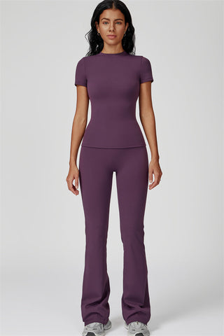 The Oasis T-shirt Flared Leggings 2-Piece Set