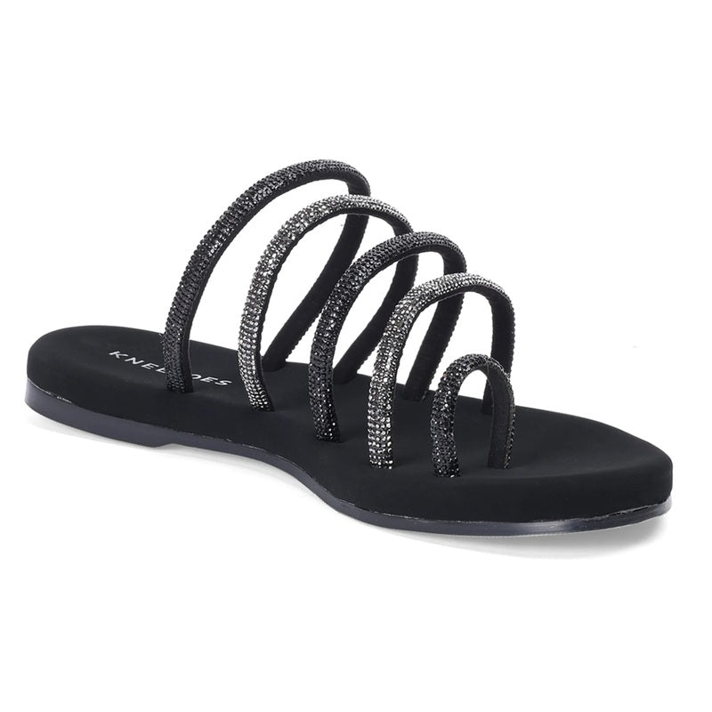 Glimerra - Black Slip-Ons - Glamourous Grace