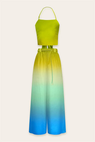 Maui Blue Ombre Pants - Glamourous Grace