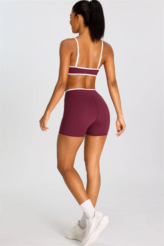 The Dwell Sports Bra Shorts 2-Piece Set