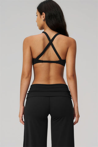 The Daring Sports Bra Straight Leg Pants 2-Piece Set