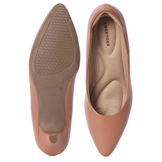 Lyra - Tan Pumps