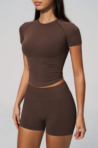 The Velvetine T-shirt Shorts 2-Piece Set