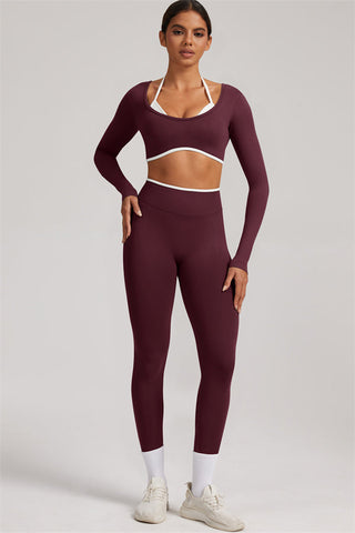 The Elevate Long Sleeve Crop top