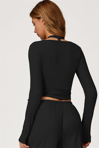 The Sprint Long Sleeve Crop Top