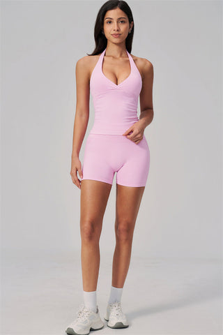 The Align V-Halter Top Shorts 2-Piece Set