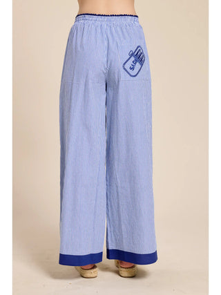 Sardine Striped Pants - Glamourous Grace
