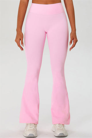 The Ember Sports Bra Crop Top Flared Leggings 3-Piece Set