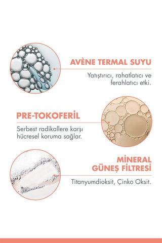 Avene Mineral Sunscreen SPF 50+ - Lightweight, Non-Greasy Protection for Sensitive Skin - Glamourous Grace