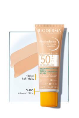 Bioderma Mineral Sunscreen with Coverage SPF50+ Light 40g - Tinted Non-Comedogenic Matte Finish Sun Protection - Glamourous Grace