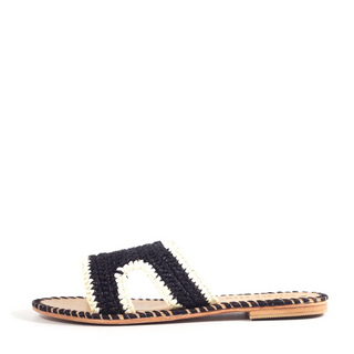 Theo Woven Slides - Glamourous Grace