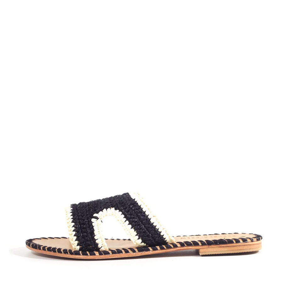 Theo Woven Slides - Glamourous Grace