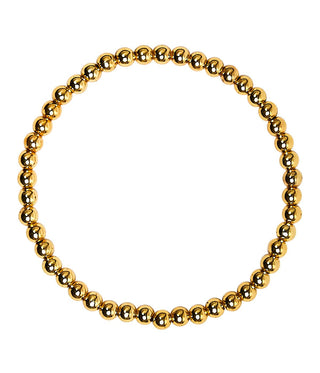 Georgia - Gold Beaded Bracelet - Glamourous Grace