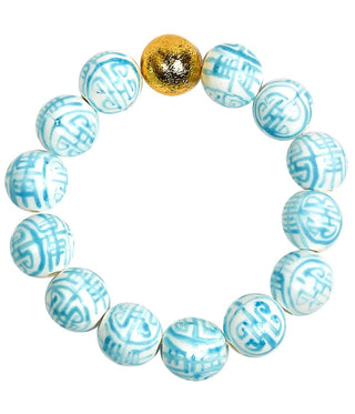 Georgia Beaded Bracelet - Patterned - Glamourous Grace