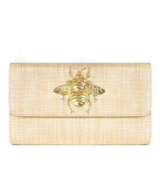 Avery Clutch Straw - Charm - Glamourous Grace