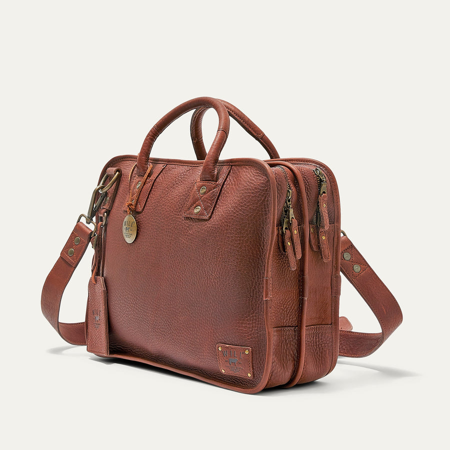 Hank Double Zip Briefcase - Glamourous Grace