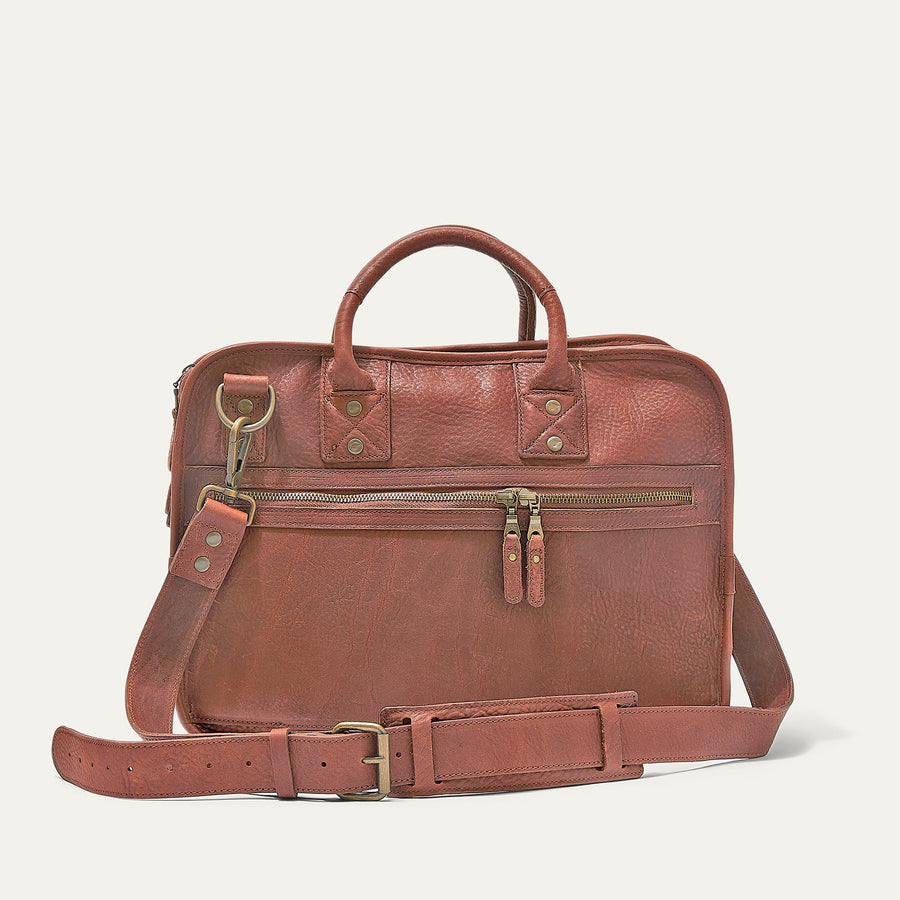Hank Double Zip Briefcase - Glamourous Grace
