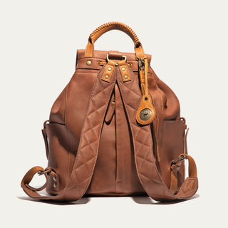 Rainier Leather Backpack - Glamourous Grace