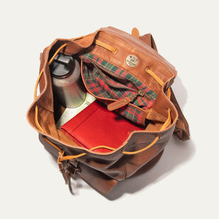 Rainier Leather Backpack - Glamourous Grace