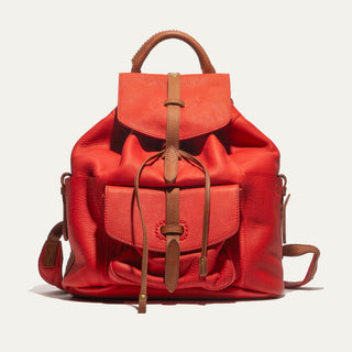Rainier Leather Backpack - Glamourous Grace