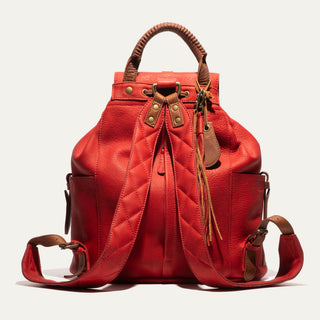 Rainier Leather Backpack - Glamourous Grace