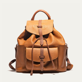 Rainier Leather Backpack - Glamourous Grace