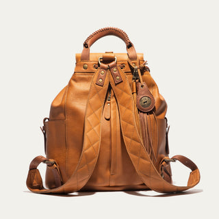 Rainier Leather Backpack - Glamourous Grace