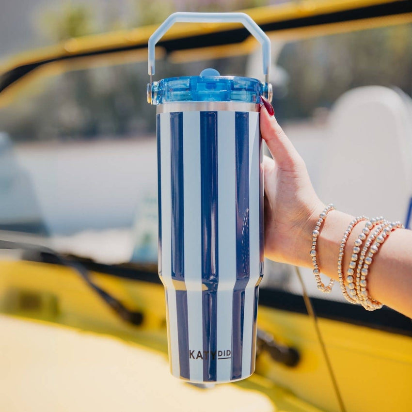 Striped Cabana Tumblers