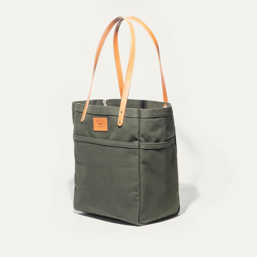 Waxed Canvas Work Tote - Glamourous Grace