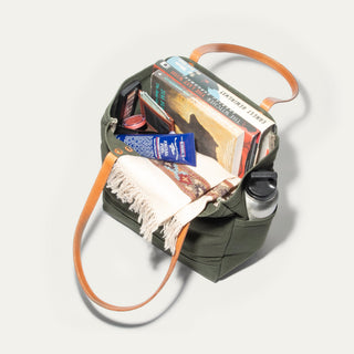 Waxed Canvas Work Tote - Glamourous Grace